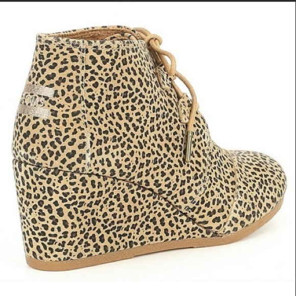 Toms Shoes - Toms Cheetah Suede Booties